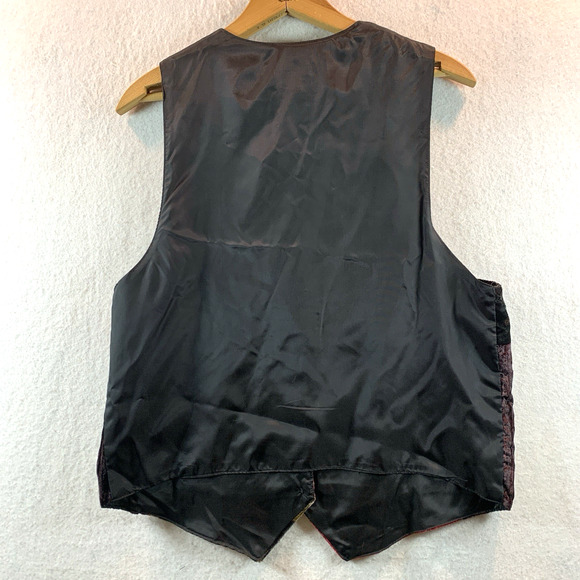 VTG Women Velvet Patchwork Vest Sz M Boho Witchy Whimsigoth Eclectic Teacher USA - Picture 3 of 9